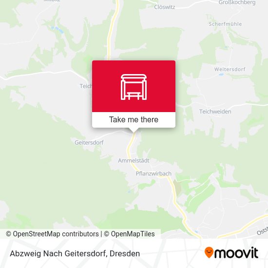 Карта Abzweig Nach Geitersdorf