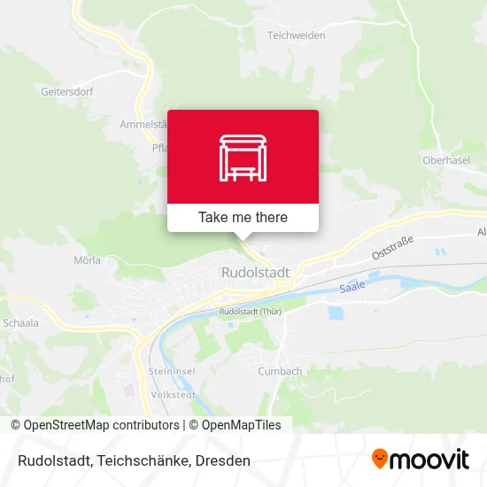 Rudolstadt, Teichschänke map