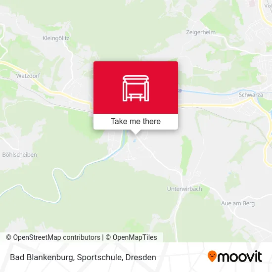 Карта Bad Blankenburg, Sportschule