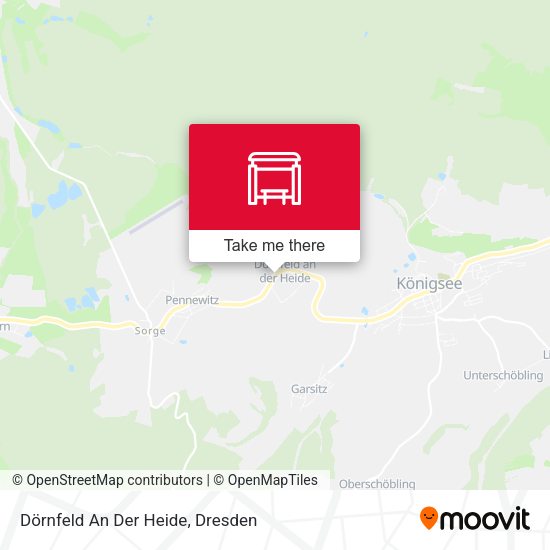 Карта Dörnfeld An Der Heide