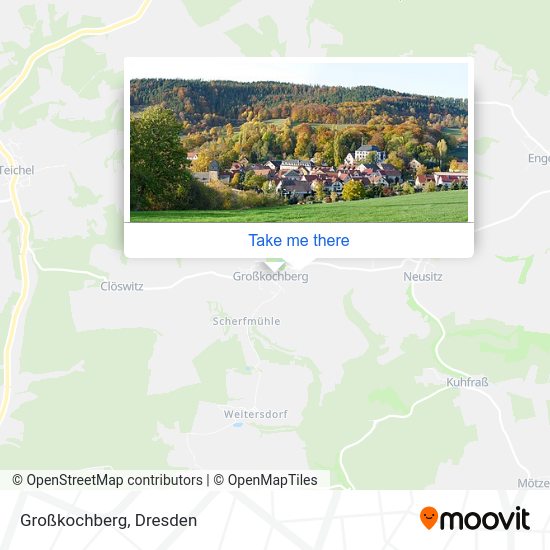 Карта Großkochberg