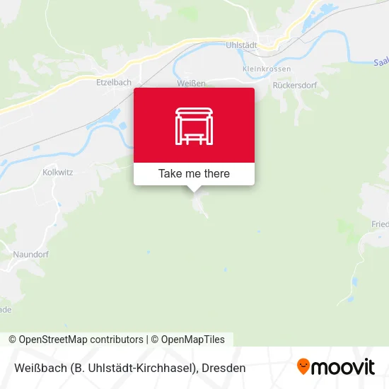 Карта Weißbach (B. Uhlstädt-Kirchhasel)