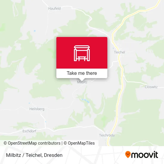 Карта Milbitz / Teichel