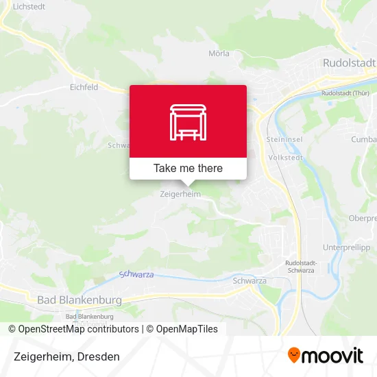 Карта Zeigerheim