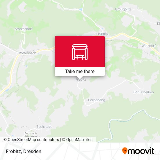 Карта Fröbitz