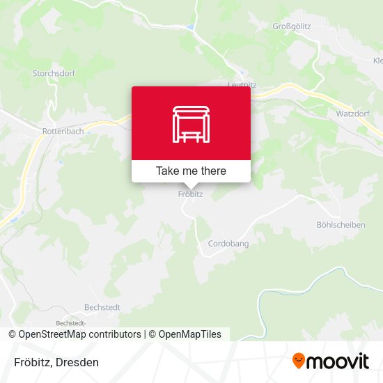 Карта Fröbitz