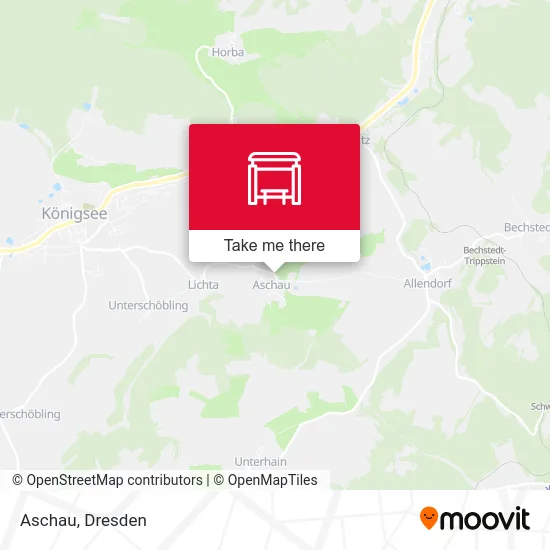 Карта Aschau