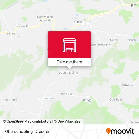 Карта Oberschöbling
