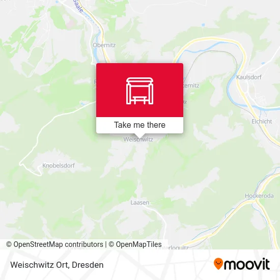 Карта Weischwitz Ort
