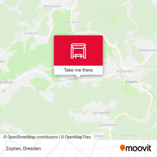 Карта Zopten
