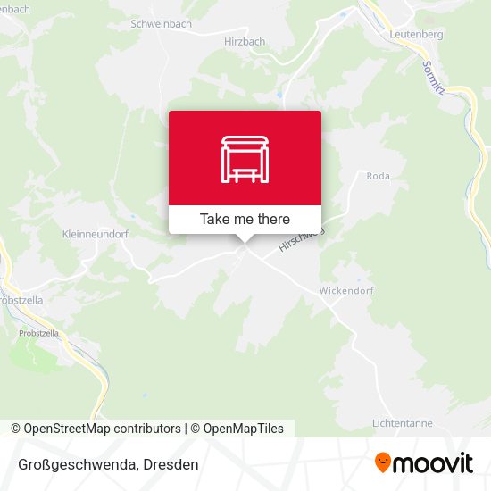 Карта Großgeschwenda