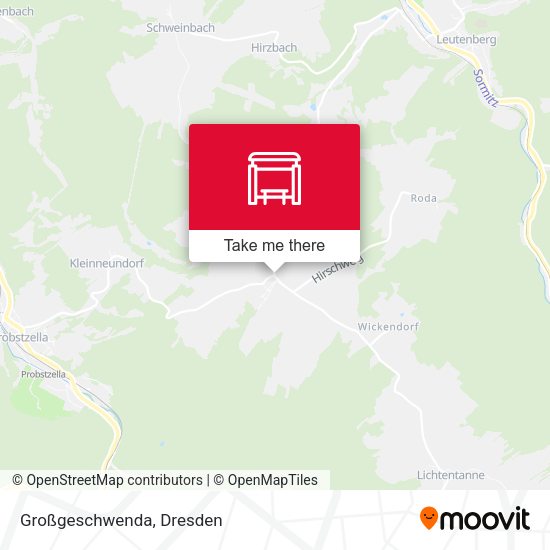 Карта Großgeschwenda