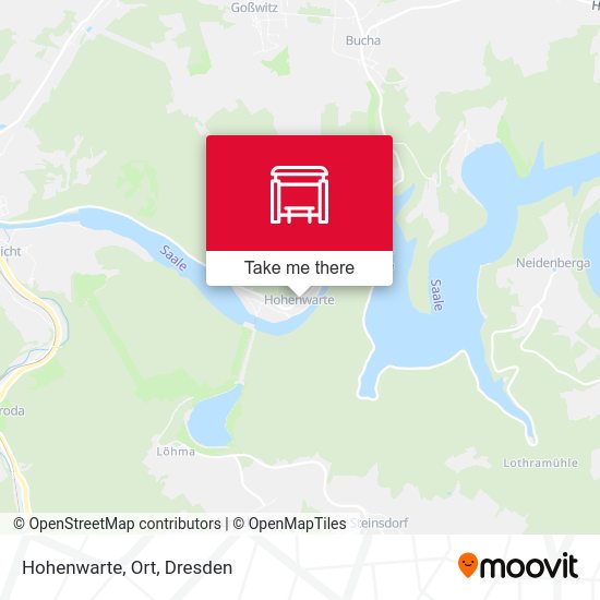 Карта Hohenwarte, Ort
