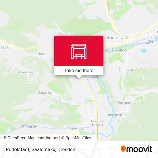 Карта Rudolstadt, Saalemaxx