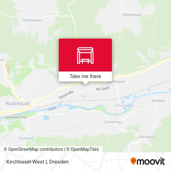 Карта Kirchhasel-West I