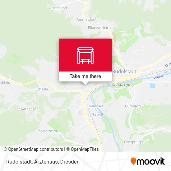 Rudolstadt, Ärztehaus map