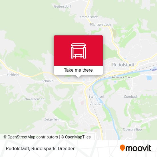 Карта Rudolstadt, Rudolspark