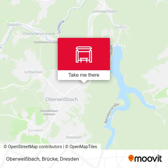 Карта Oberweißbach, Brücke