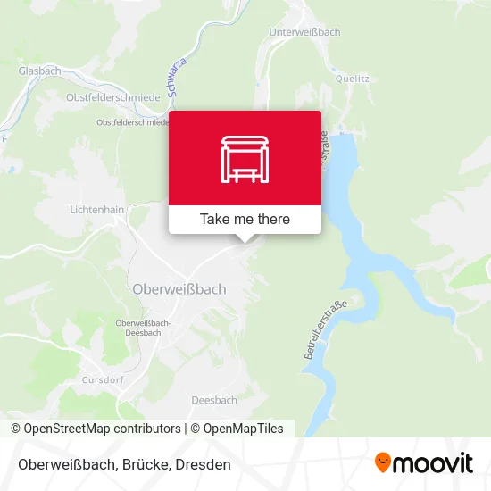 Карта Oberweißbach, Brücke