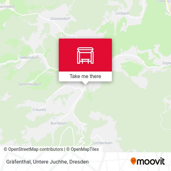 Карта Gräfenthal, Untere Juchhe
