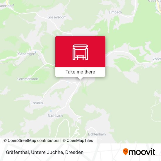 Карта Gräfenthal, Untere Juchhe