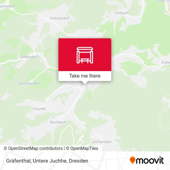 Карта Gräfenthal, Untere Juchhe