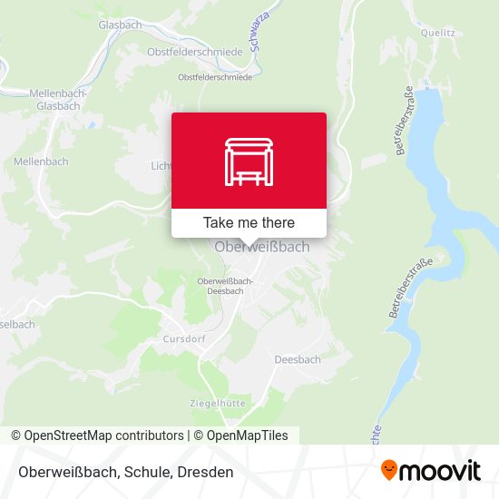 Карта Oberweißbach, Schule