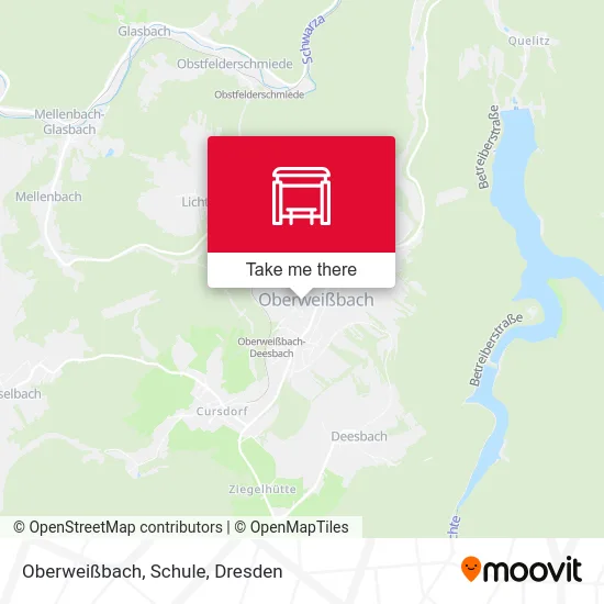 Карта Oberweißbach, Schule