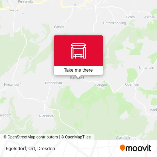 Карта Egelsdorf, Ort