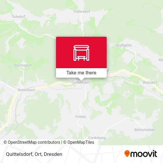 Карта Quittelsdorf, Ort