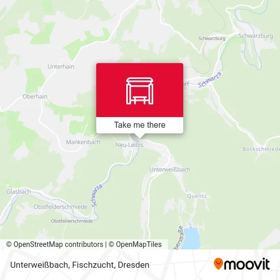 Карта Unterweißbach, Fischzucht