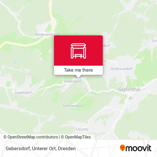 Карта Gebersdorf, Unterer Ort