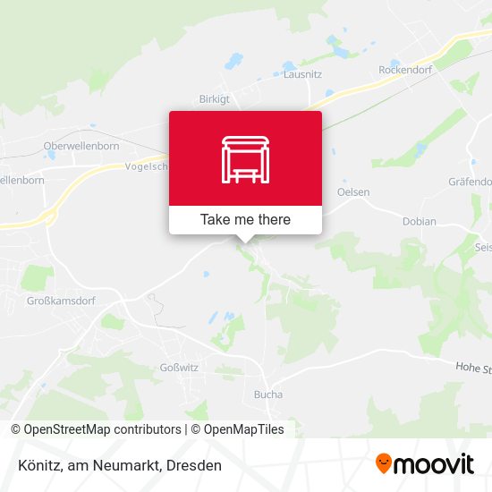 Карта Könitz, am Neumarkt