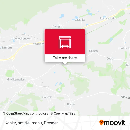 Карта Könitz, am Neumarkt