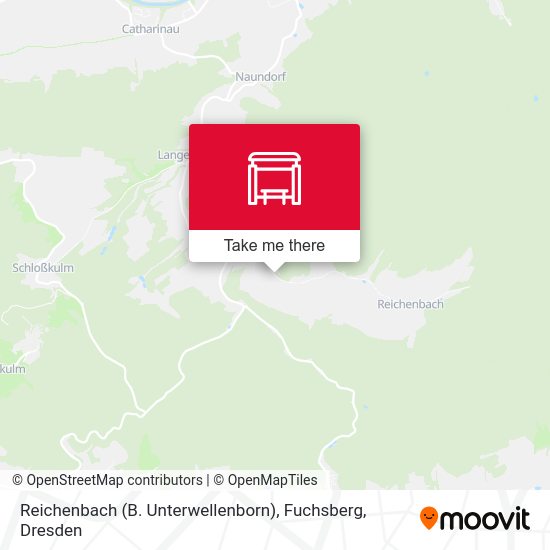 Карта Reichenbach (B. Unterwellenborn), Fuchsberg