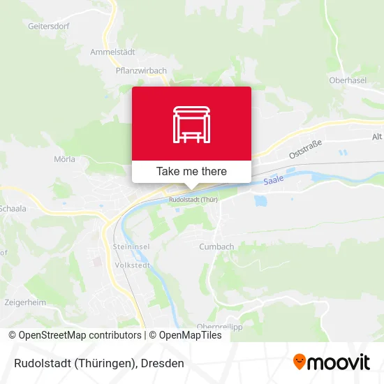 Rudolstadt (Thüringen) map
