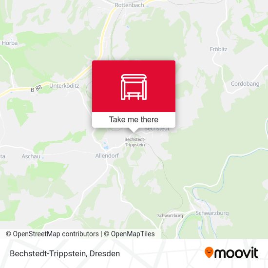 Карта Bechstedt-Trippstein