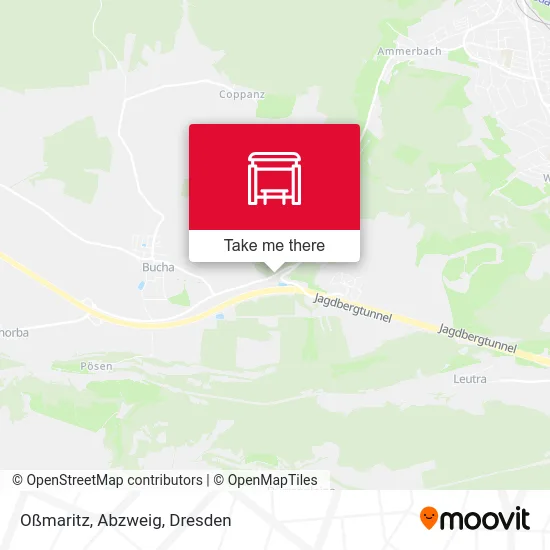 Карта Oßmaritz, Abzweig