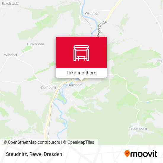 Карта Steudnitz, Rewe