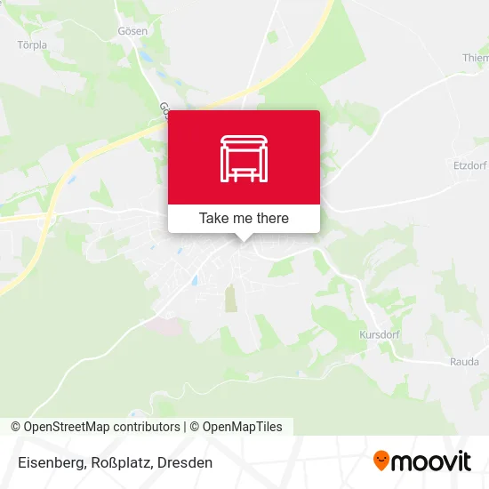 Карта Eisenberg, Roßplatz