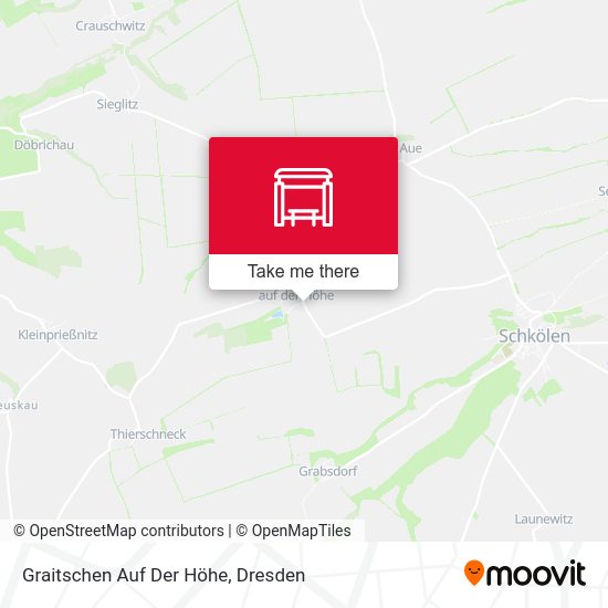 Карта Graitschen Auf Der Höhe