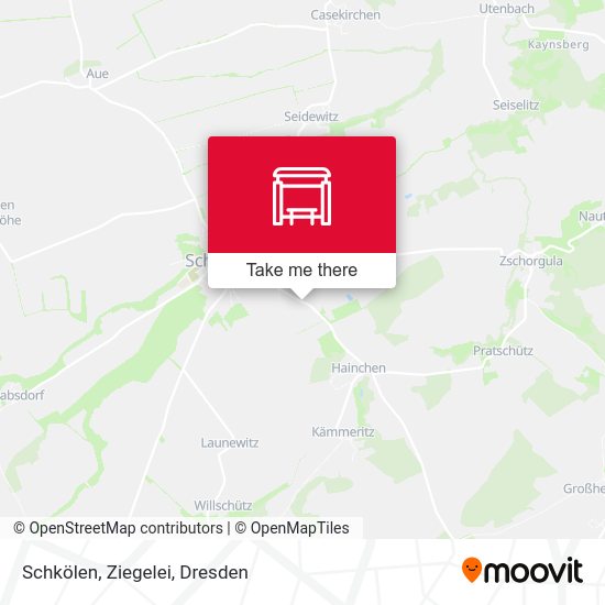 Карта Schkölen, Ziegelei