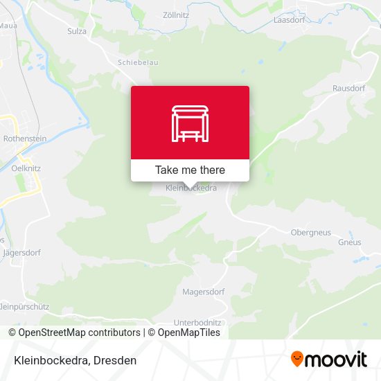 Карта Kleinbockedra