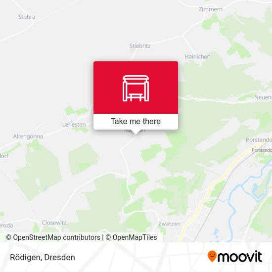 Карта Rödigen