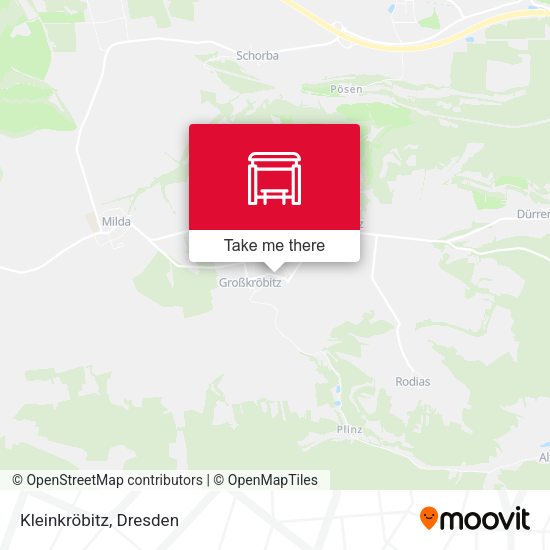 Карта Kleinkröbitz
