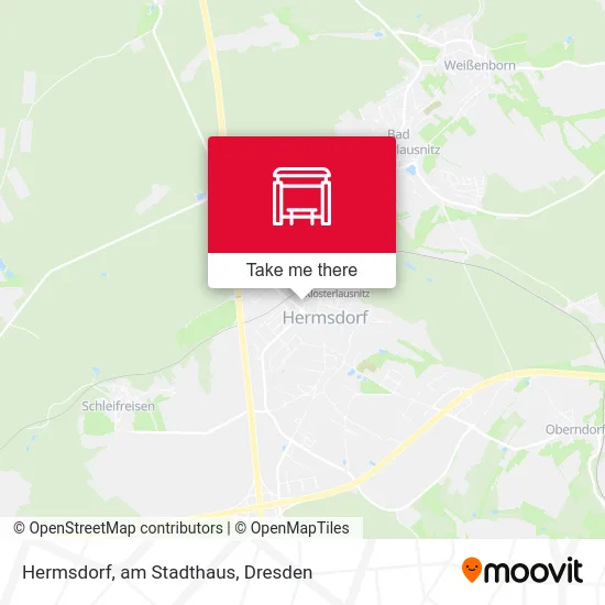 Карта Hermsdorf, am Stadthaus
