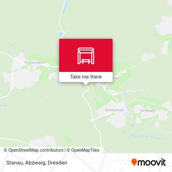 Карта Stanau, Abzweig