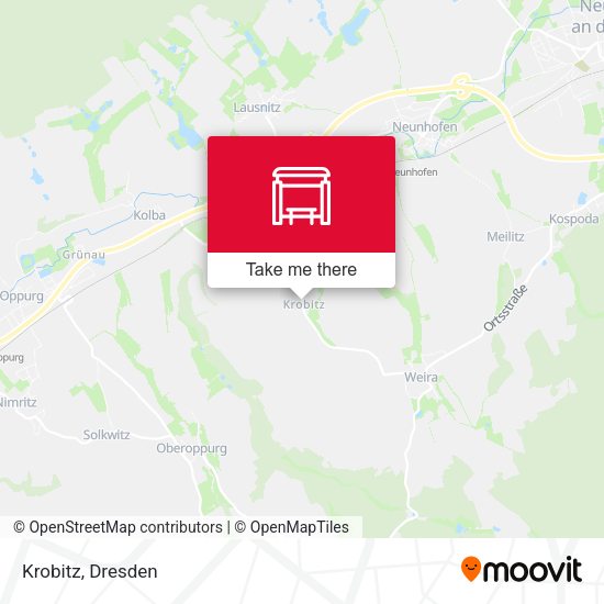 Карта Krobitz