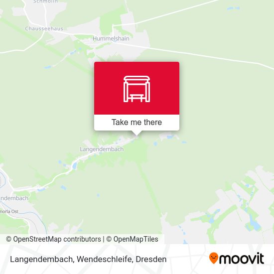 Карта Langendembach, Wendeschleife