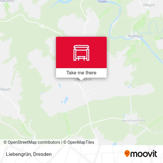 Карта Liebengrün